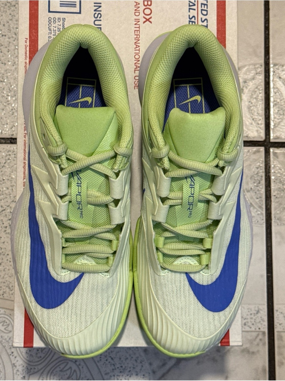 New Nike Air Zoom Vapor Pro 3 HC Tennis Shoes Volt Women’s Size 7.5 FZ2158-700 - Picture 2 of 7